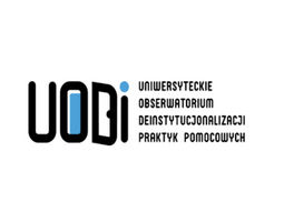 Logo Uniwersyteckiego Obserwatorium Deinstytucjonalizacji Praktyk Pomocowych