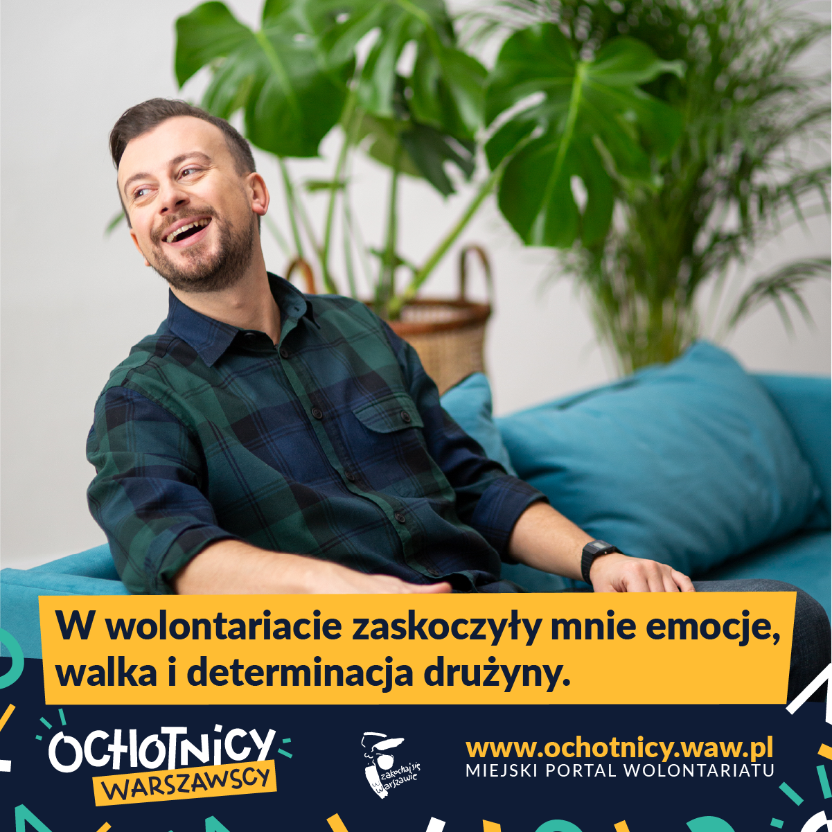 zdjęcie wolontariusza sportowego