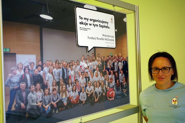 Kinga Komorowska - Wolontariat w fundacji Ronalda McDonalda 