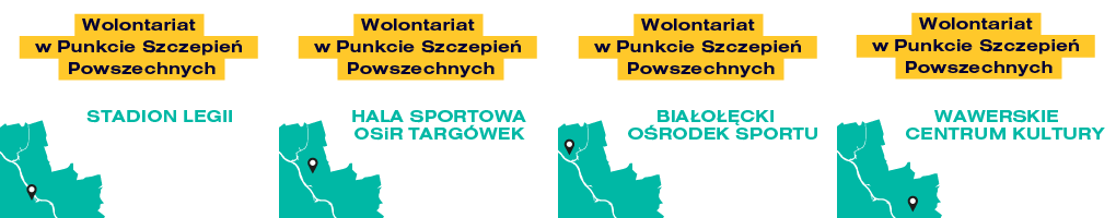 grafiki z nazwami punktów i ich zaznaczeniem na mapach