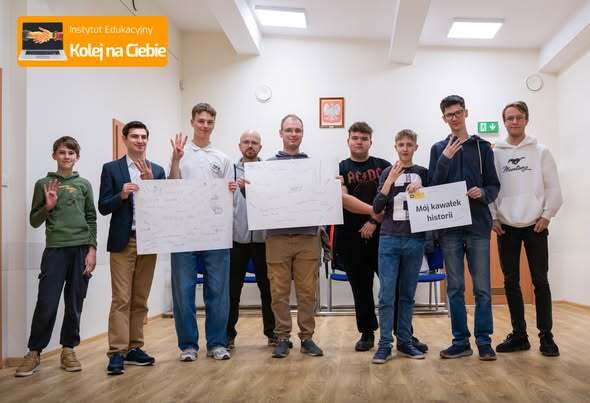 Zespół Fundacji Instytut Edukacyjny Kolej na Ciebie - 4. rocznica działania